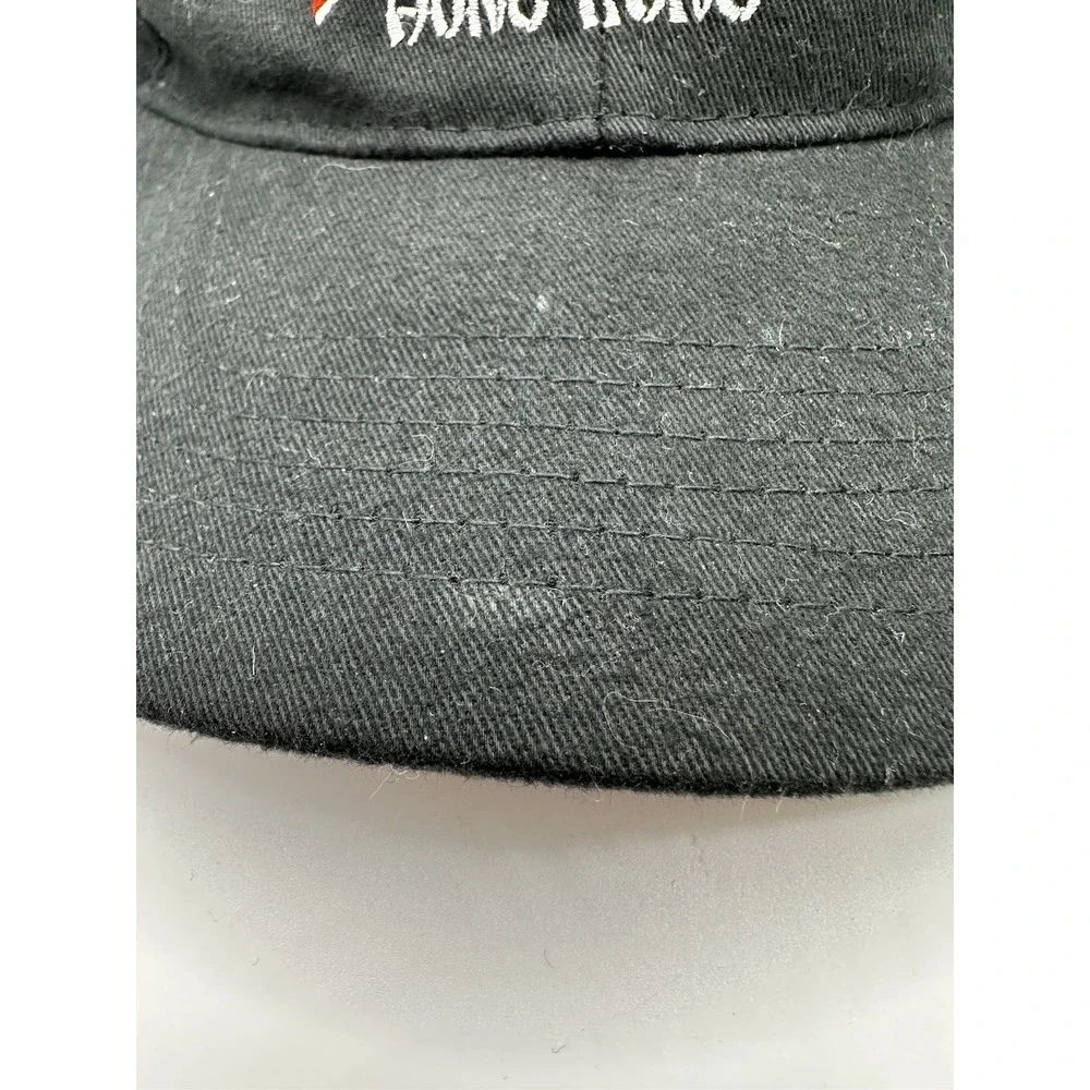 Vintage Planet‎ Hollywood NEW Hong Kong Snapback Cap Black 1995 Made In USA
